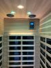 Single sauna outdoor rain cover