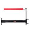 VEVOR Wall Mount Boxing Spinning Bar, Adjustable Punching Spinning Bar, Boxing Speed Trainer with Gloves, Red Reflex Boxing Bar
