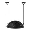 VEVOR Half Exercise Ball Trainer, 23 inch Balance Ball Trainer, 660 lbs Capacity Stability Ball, Yoga Ball with Resistance Bands and Pump