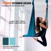 VEVOR Aerial Silk & Yoga Swing, 11 Yards, Aerial Yoga Hammock Kit with 100gsm Nylon Fabric, Full Rigging Hardware & Easy Set-up Guide
