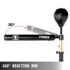 VEVOR Boxing Speed Trainer, Punching Bag Spinning Bar, Training Boxing Ball with Reflex Bar & Gloves, Solid Speed Punching Bag Free Standing