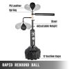VEVOR Boxing Speed Trainer, Punching Bag Spinning Bar, Training Boxing Ball with Reflex Bar & Gloves, Solid Speed Punching Bag Free Standing
