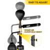 VEVOR Boxing Speed Trainer, Punching Bag Spinning Bar, Training Boxing Ball with Reflex Bar & Gloves, Solid Speed Punching Bag Free Standing