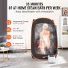 VEVOR Compact Portable Steam Sauna Tent, 1000 Watt Sauna Blanket with Chair, Home Therapeutic Sauna Tent for Detox Relaxation