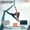 VEVOR Aerial Silk & Yoga Swing, 11 Yards, Aerial Yoga Hammock Kit with 100gsm Nylon Fabric, Full Rigging Hardware & Easy Set-up Guide