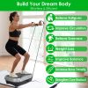 Vibration Plate Exercise Machine With Resistant Bands Remote Control Whole Body Vibration Platform Workout Equipment Home Fitness Training Equipment F
