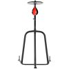 VEVOR 2 in 1 Punching Bag Stand, Steel Heavy Duty Workout Equipment, Adjustable Height Boxing Punching Bag and Speed Bag Stand