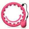 Adjustable Weighted Fitness Ring - Enhance Core Strength With 22 Detachable Knots High-Intensity Calorie Burning Fitness Hoop - Muscle Sculpting Train