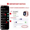 Smart Watch (Answer/Make Call) For Women Men; 1.83'' Full Touch Screen BT Calling SmartWatch With 100+Sport Modes/Heart Rate Sleep Monitoring/Waterpro